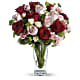 Cupid's Creation with Red Roses