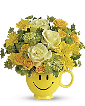 Bouquet Vous me faites sourire de Teleflora 