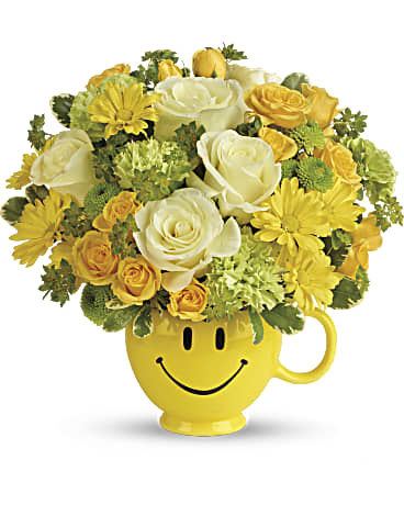 Bouquet Vous me faites sourire de Teleflora 