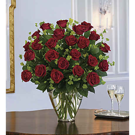 My Perfect Love - Long Stemmed Red Roses Bouquet - Teleflora