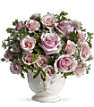 Teleflora's Parisian Pinks with Roses Flowers
