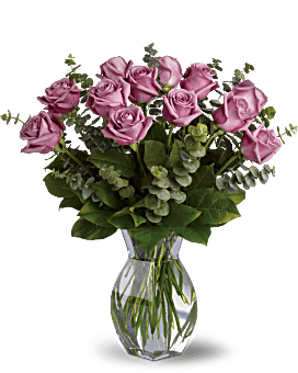 Purple , Roses , Lavender Wishes , Same Day Flower Delivery By Teleflora