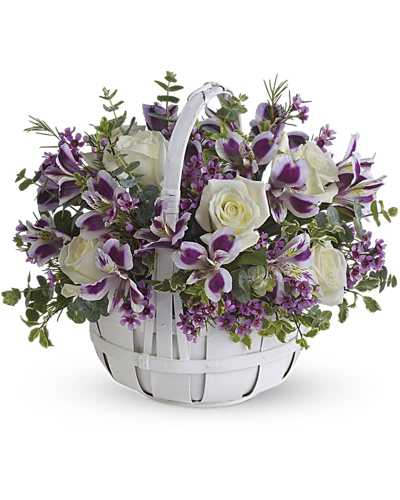 Sweet Moments Basket Arrangement Teleflora