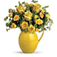 Sunny Day Pitcher of Roses