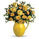 Sunny Day Pitcher of Roses