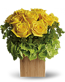 Teleflora's Box of Sunshine Flower Arrangement
