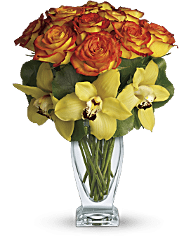 Multi-Colored , Mixed Bouquets , Aloha Sunset Bouquet , Same Day Flower Delivery By Teleflora
