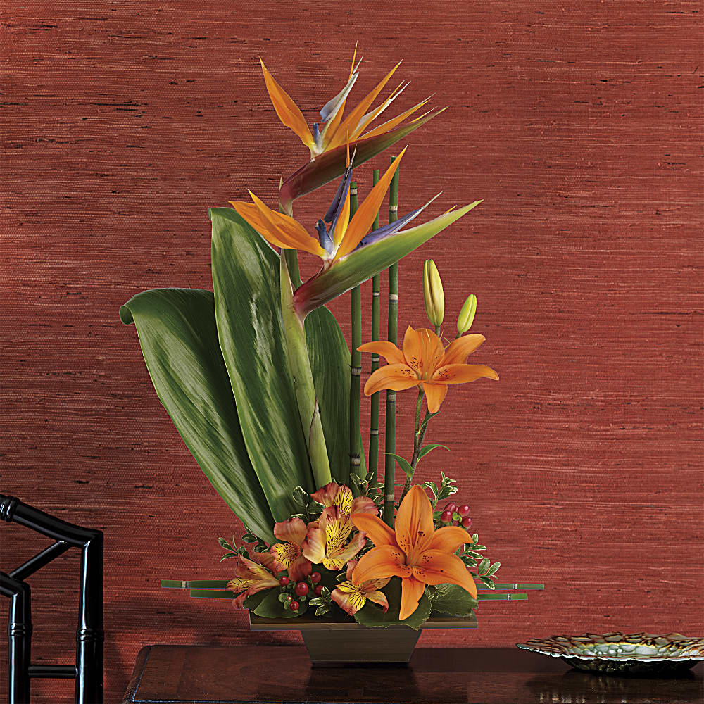 Teleflora S Exotic Grace Flower Arrangement Teleflora
