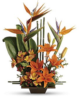 Teleflora's Exotic Grace Flower Arrangement - Teleflora