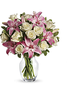Flower Delivery By Teleflora, Pink, Mixed Bouquets, Teleflora's Always A Lady Bouquet,  Flower Delivery By Teleflora