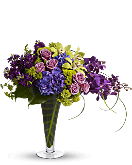 Purple , Mixed Bouquets , Your Majesty Bouquet , Same Day Flower Delivery By Teleflora