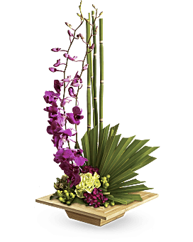 Zen Artistry Flower Arrangement