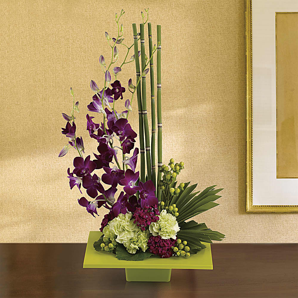 Zen Artistry Flower Arrangement - Service corporation intl