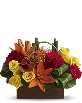 Teleflora's Bamboo Getaway Flower Arrangement