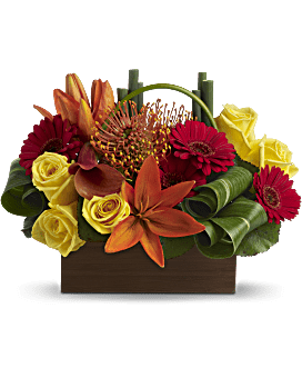 Teleflora's Bamboo Getaway Flower Arrangement