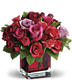 Madly in Love Bouquet with Red Roses by Teleflora Flowers