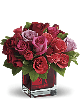 Bouquet Tomber en amour avec roses rouges de Teleflora