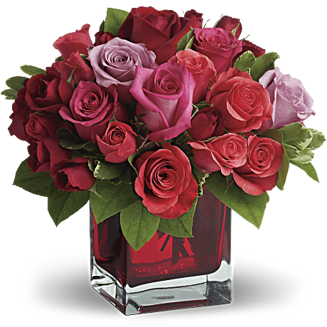 Madly in Love Bouquet with Red Roses by Teleflora