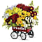 Baby's Wow Wagon by Teleflora - Girl Flower Arrangement