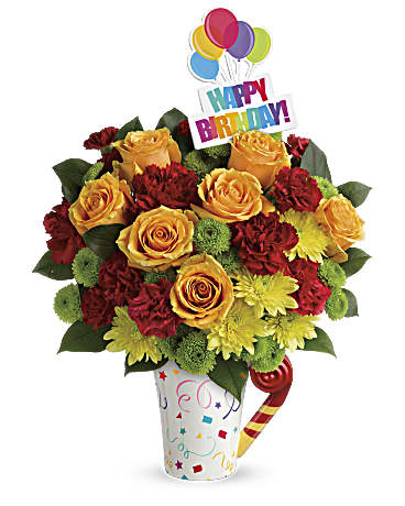 Teleflora's Radiant Reflections Bouquet