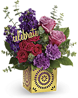 Multi-Colored , Mixed Bouquets , Thrilled For You Bouquet , Same Day Flower Delivery By Teleflora