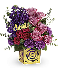 Teleflora's Thrilled for You bouquet.