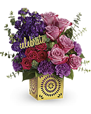 Teleflora's Thrilled for You bouquet.