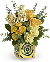 Teleflora's Shimmer Of Thanks Bouquet Flowers
