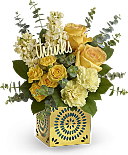 Teleflora's Shimmer Of Thanks Bouquet