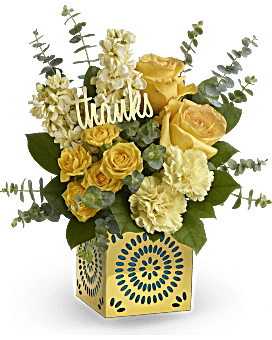 Teleflora's Shimmer Of Thanks Bouquet Bouquet