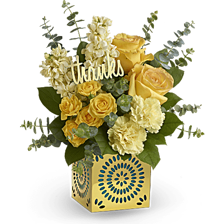 Teleflora's Shimmer Of Thanks Bouquet