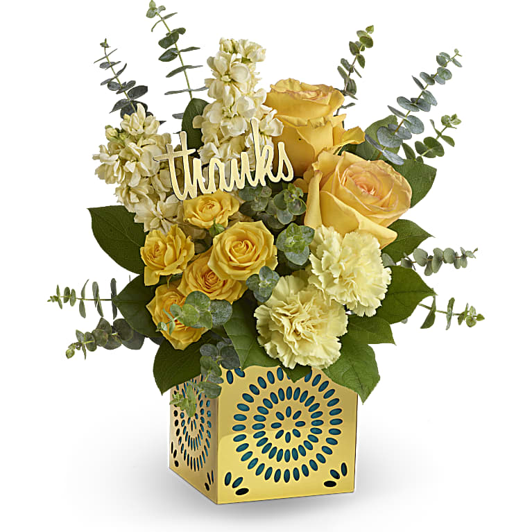 Shimmer Of Thanks Bouquet