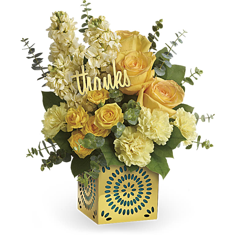 Shimmer Of Thanks Bouquet