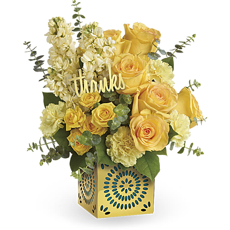 Shimmer Of Thanks Bouquet