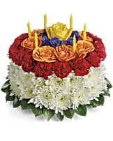 Your Wish Is Granted Birthday Cake Bouquet