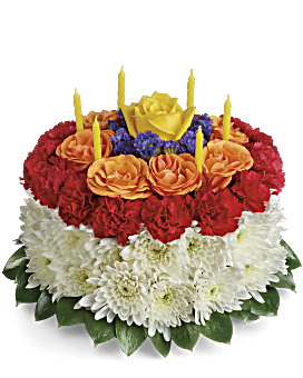 Your Wish Is Granted Birthday Cake Bouquet