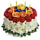 Your Wish Is Granted Birthday Cake Bouquet