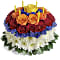 Your Wish Is Granted Birthday Cake Bouquet Flower Arrangement