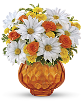 Teleflora's Rise and Sunshine Daisies Bouquet