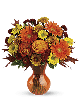 Golden Glow Flower Arrangement - Teleflora