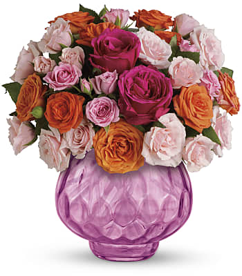 Teleflora's Sweet Fire Bouquet with Roses Flowers