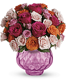 Teleflora S Sweet Fire Bouquet With Roses Teleflora