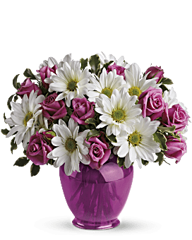 Bouquet Délice de marguerites roses de Teleflora