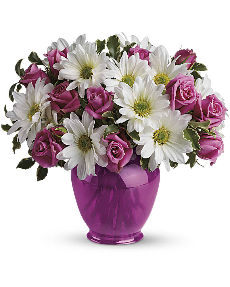 Teleflora S Pink Daisy Delight Bouquet Teleflora