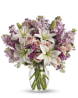 Multi-Colored, Mixed Bouquets, Blossoming Romance Bouquet,  Flower Delivery By Teleflora