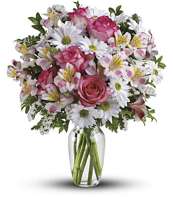 What a Treat Bouquet with Roses Flowers