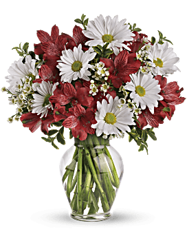 Silver Noel Bouquet T406-1 Winter Floral Arrangement in Elkton, MD