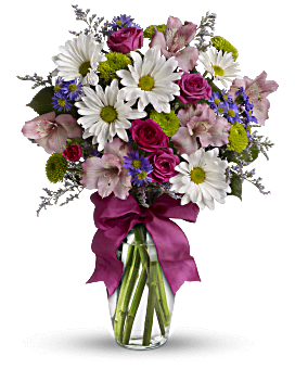 Teleflora's Butterfly & Blossom Vase - TF-F1 ($44.06)