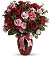 Dance with Me Bouquet with Red Roses Flowers