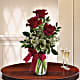 Thoughts of You Bouquet with Red Roses